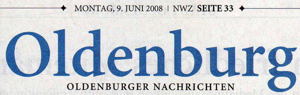 NWZ 9 Juni 2008